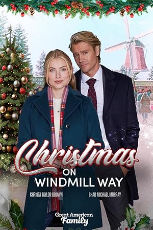 Movie poster for "Christmas On Windmill Way"